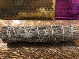 Black Mugwort Sage Sticks HUGE 10”- protection/ Success/Renews business and fianances/ safety while traveling/ brings forth ancestor spirits/ spirits guide/ aides in dreams to foresee and benevolent spirits - Majicden