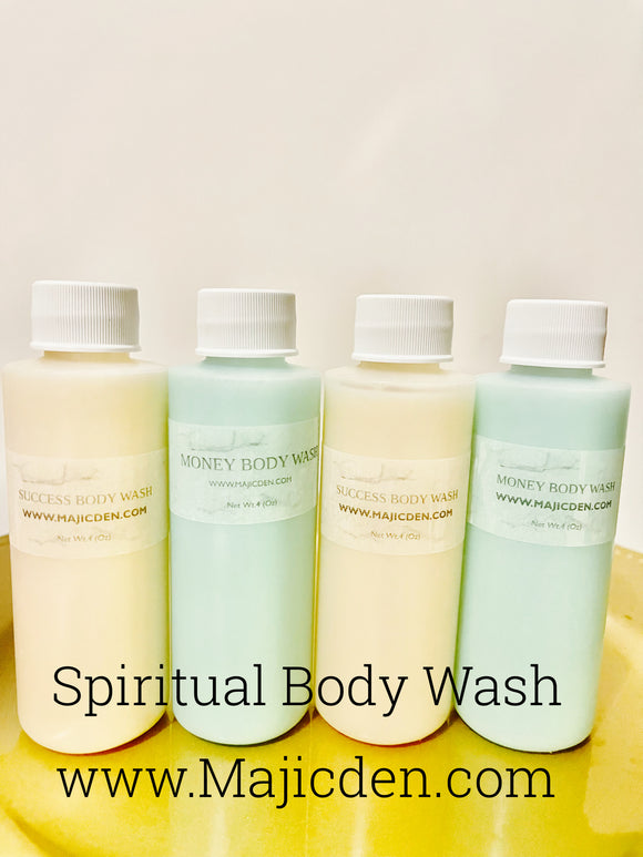 ✨Spiritual body wash ✨4-oz-bodywash to clean , protect uncross remove and clear off all heaviness lingering . Blockbuster those heavy remnants . Use the wash daily/psalms 23