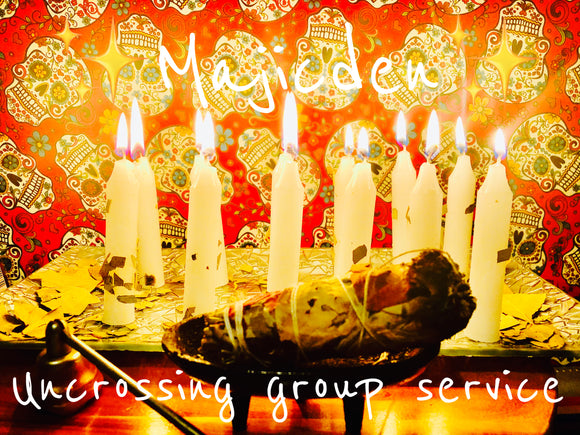 ✨Uncrossing group service-remove hexes curses and jinxes lingering/ push off negativity and block spells from harming you✨