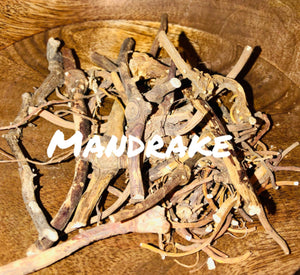 Mandrake roots - Love/Money/Blessings-multi purpose root/use to fulfill your deepest desires spiritually/work in many spells