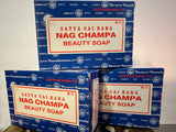 Nag champa soap bars-Energy/ power/ ancestors/ spirits -smells amazing can be used to bathe with before and after rituals for mental energy and power