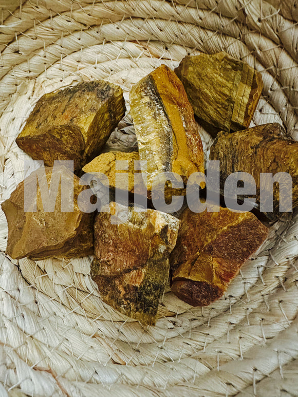 Rough Tigers eye -highly protective spiritual stone