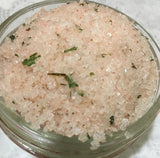 Sweet Pink Salt Bath- cleansing salts / protection, removing negative vibes, cleansing to start new paths-4oz - Majicden