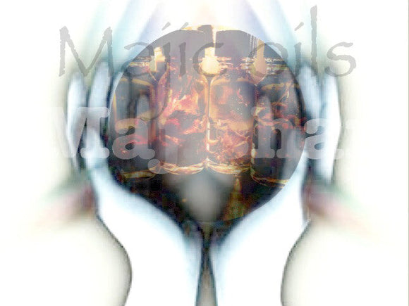All rites defensive oil- use in rituals to have saints/spirits/archangels/fight on your behalf/ intercede with Majic/ forces/ defense and great power- 1/2 oz defense oil
