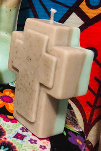 Cross candles -create a shield of energy over your mind body and soul : reverse/ stop enemies / protect your money/ create a fiery wall etc
