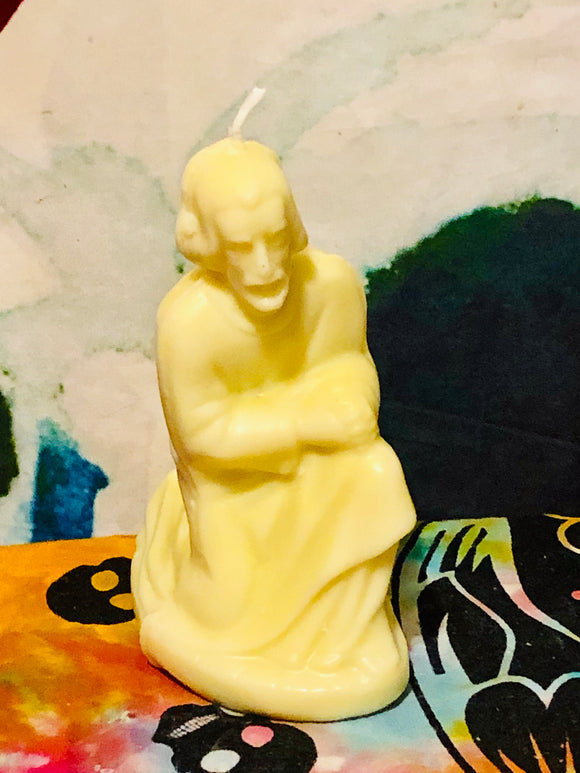 Saint Joseph Spirit candle-super candle  6” - St Joseph- family home work husband new home create changes within