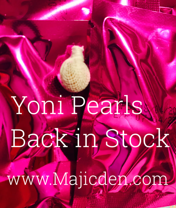 Sale-Yoni Pearls -Cleanse detox and rephresh your Yoni