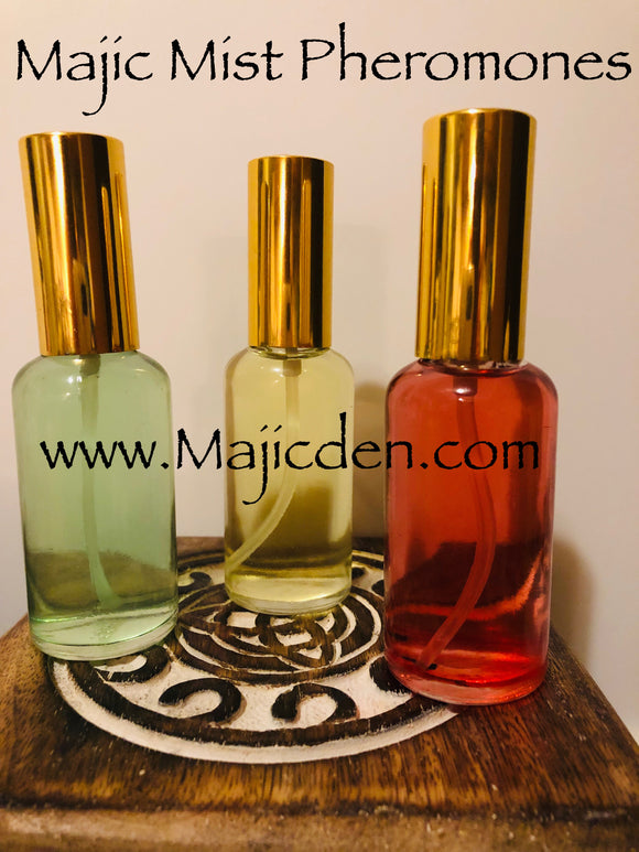 Majic Mist Pheromones - love sex desire passion make them - Majicden