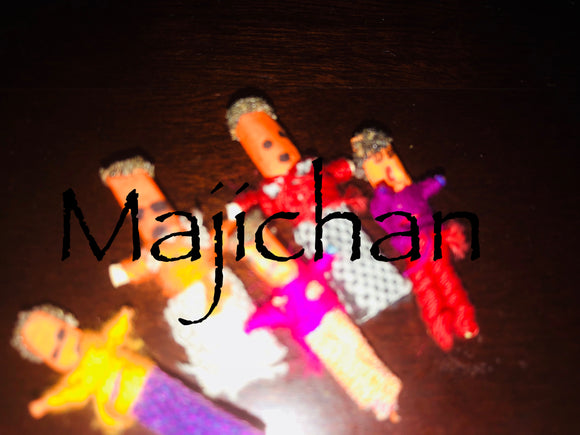 Worry dolls -5pack remove worries you care - Majicden