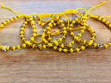 Feng Shui wealth bracelets/ crystal bracelets /St Michael protection/business protection /Evil eye / gold plated evil eye  / hamsa/Evil eye charm /blessed and dressed *Assorted