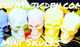 ✨Mini majic skull  All Colors *Plain undressed :prayed over and blessed(New*Open road Mini )