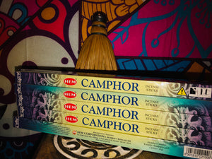 Camphor incense-8pack Clear cleanse remove - Majicden