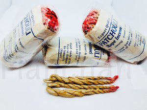 *Incense rope-Patchouli (45 ropes) -available in 5 scents - Majicden