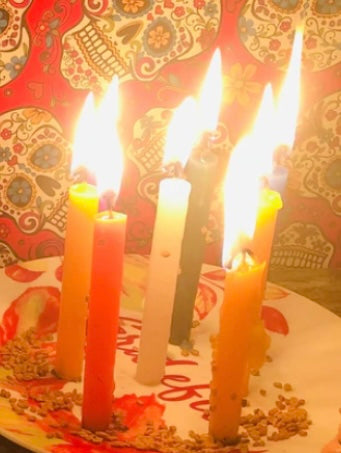 1day Chime wisher - wishes upon with a blessed chime candle -1 wish also light up some gold hell notes to send your request out into the universe to a saint
