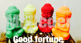 Luck of the Buddha -Good fortune luck prosperity mini candles