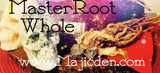 Master Root Whole  - long Roots power Root /Also known as Masterwort/Rulers wort- wisdom/ courage powerful protective strengthening Root- master all that’s put in your path-powerful protective strengthening root /Master all things - large long Roots - Majicden