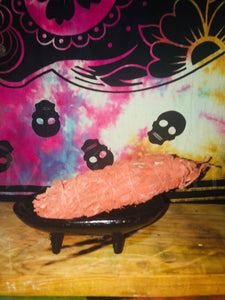 Cast Iron Canoe Smudge Pot & Incense Burner 4" -Great for all incense and sage(Incense not included ) - Majicden
