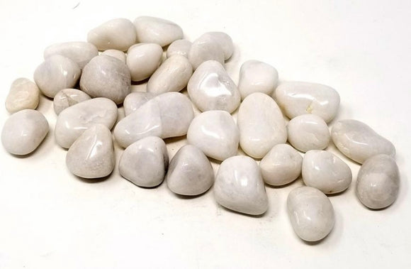 Sale-White king gemstones - mental stones/ remove stress/ worry/ depressive thoughts / low feelings/ soothe and relax your Energy