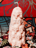Thinking bout you Tower skull candle  - consume your lovers mind with endless thought about you 24/7 constantly until it becomes a addictive action- Plain skull candle