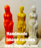 Image candles -male /female- dressed and loaded -Spellwork Candles/Rituals/ love/money/ good fortune / happiness / healing/ reconciliation/ compel/ bewitch/Reversing