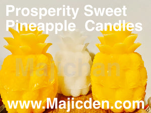 Prosperity Pineapple Fully Loaded -Financially stabilty / fortune- longevity/luxury /sweeten roads /new love/sweet blessings/sweet path:financial security