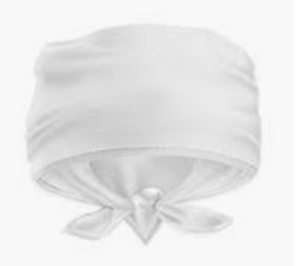 SALE✨White spiritual cleansing or protection scarf -placed upon your head while doing rituals to cleanse shield,guard mental energy & clarity keep your head safe from spiritual attack /confusion/being worked negatively