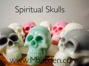 Majic’s Handmade Skullz- Tell me what’s on your mind ... Skull and oil