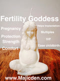 Pregnancy/Fertility / postpartum/Candle Package -Fertility Pregnancy Healing conceive protection strength-2-styles  to choose from