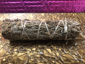 Black sage sticks 4” Brings forth success /safety while traveling distances/ Home protection/ benevolent spirit / welcomes ancestors and spirit guides and clairvoyant dreams - Majicden